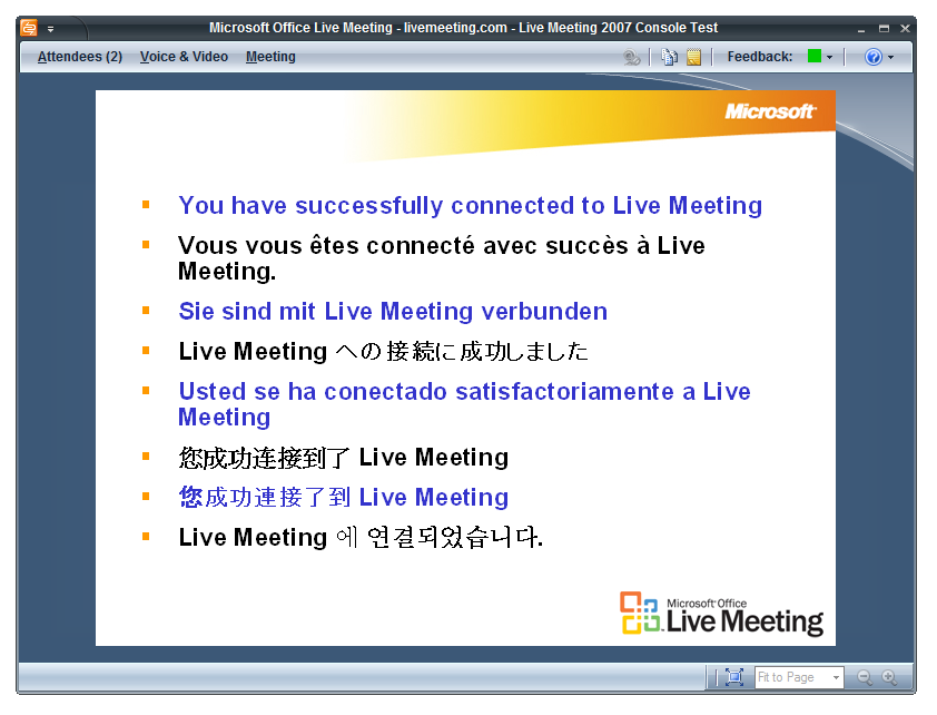Microsoft live meeting for mac
